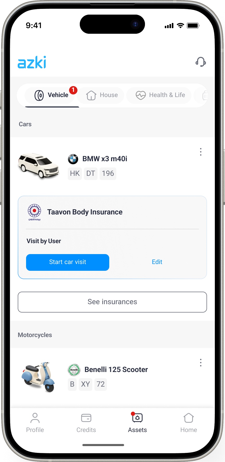 Profile and IA Redesign, mobile